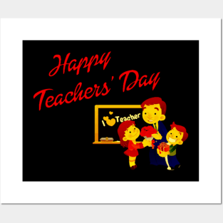 Happy Teachers ' Day - I Love Teacher Posters and Art